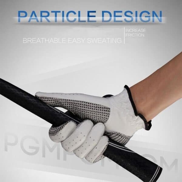 Sheepskin Anti-slip Golf Gloves - Left Hand Size 27# | Fitness Equipment Store