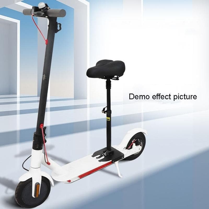 Foldable Seat for Xiaomi M365 Scooter - no Drilling Black 7 Foldable Seat for Xiaomi M365 Scooter - no Drilling Black - Image 7