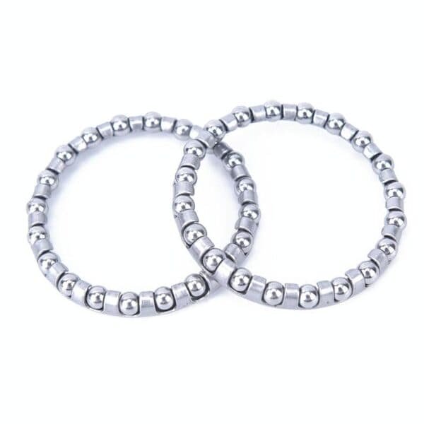 2-pack Silver Steering Bearings for Xiaomi M365 / Pro Scooter | Fitness Equipment Store