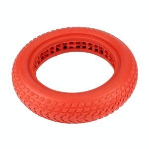 Red 8.5 Semi-solid Honeycomb Tire for Xiaomi M365 Scooter | Fitness Equipment Store