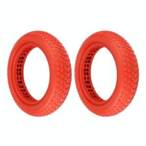 Red 8.5 Semi-solid Honeycomb Tire for Xiaomi M365 Scooter | Fitness Equipment Store