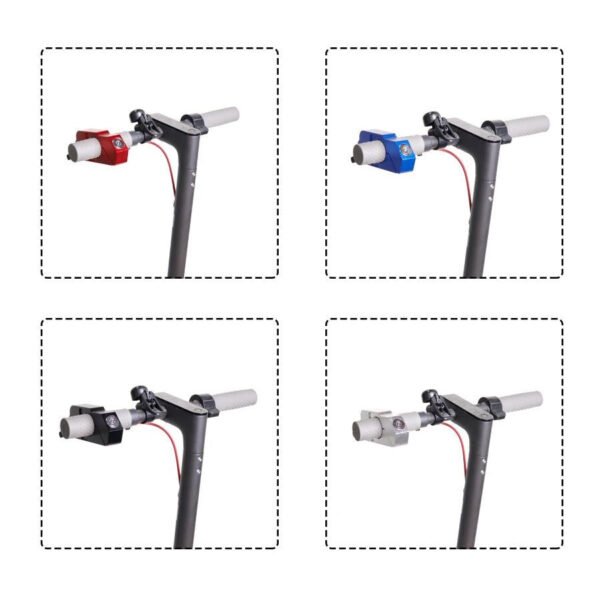 Secure your Xiaomi M365 Scooter with Handlebar Lock - Blue | Fitness Equipment Store