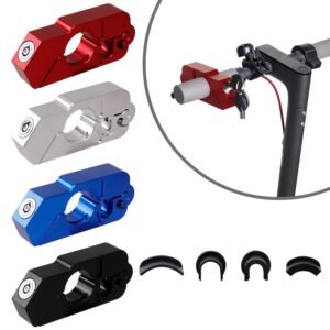 Secure your Xiaomi M365 Scooter with Handlebar Lock - Blue | Fitness Equipment Store