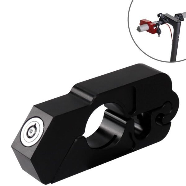 Secure your Xiaomi M365 Scooter with Handlebar Lock - Blue | Fitness Equipment Store