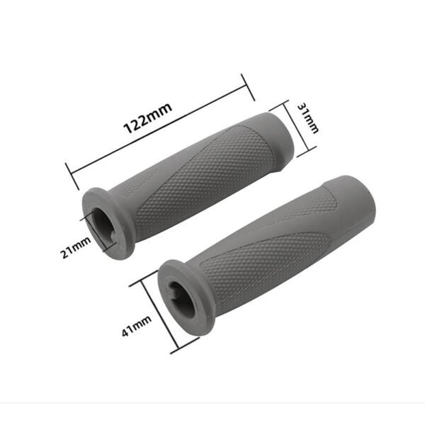 Silicone Handlebar Cover for Ninebot F30 / F40 Electric Scooter - Gray 1 Pair | Fitness Equipment Store
