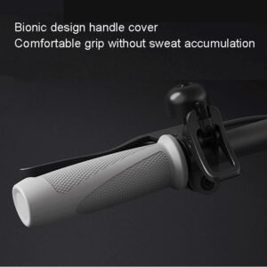 Silicone Handlebar Cover for Ninebot F30 / F40 Electric Scooter - Gray 1 Pair | Fitness Equipment Store