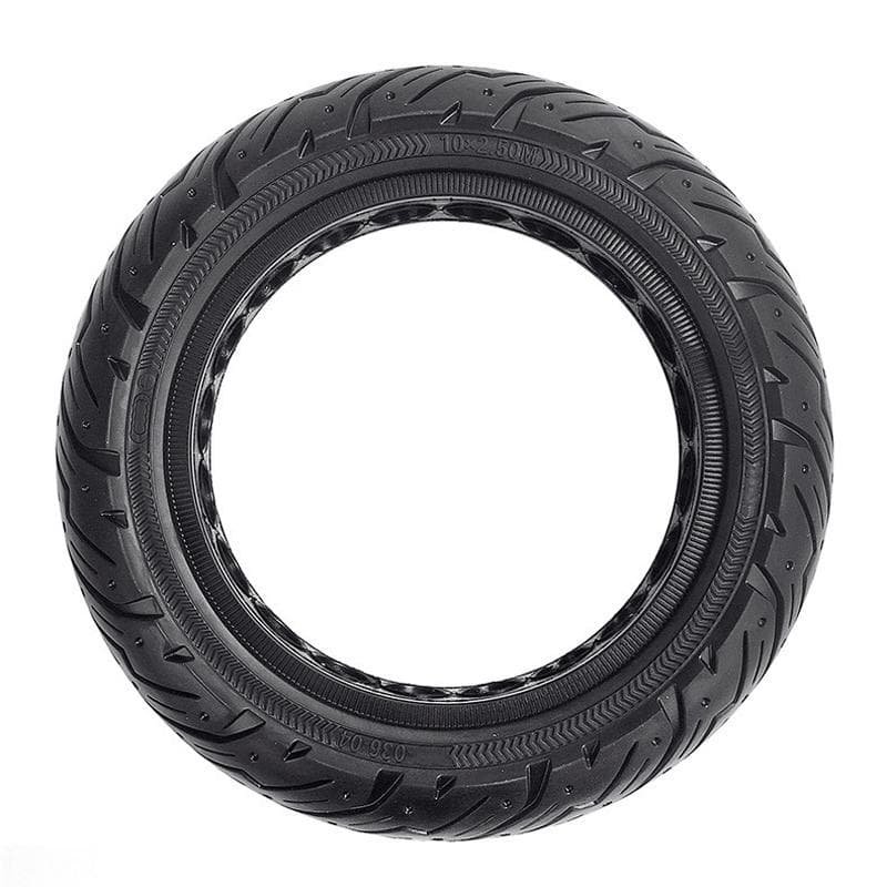 Solid Honeycomb 10x2.5 Explosion-proof Tire for Ninebot Max G30 Scooter - Black 3 Solid Honeycomb 10x2.5 Explosion-proof Tire for Ninebot Max G30 Scooter - Black - Image 3