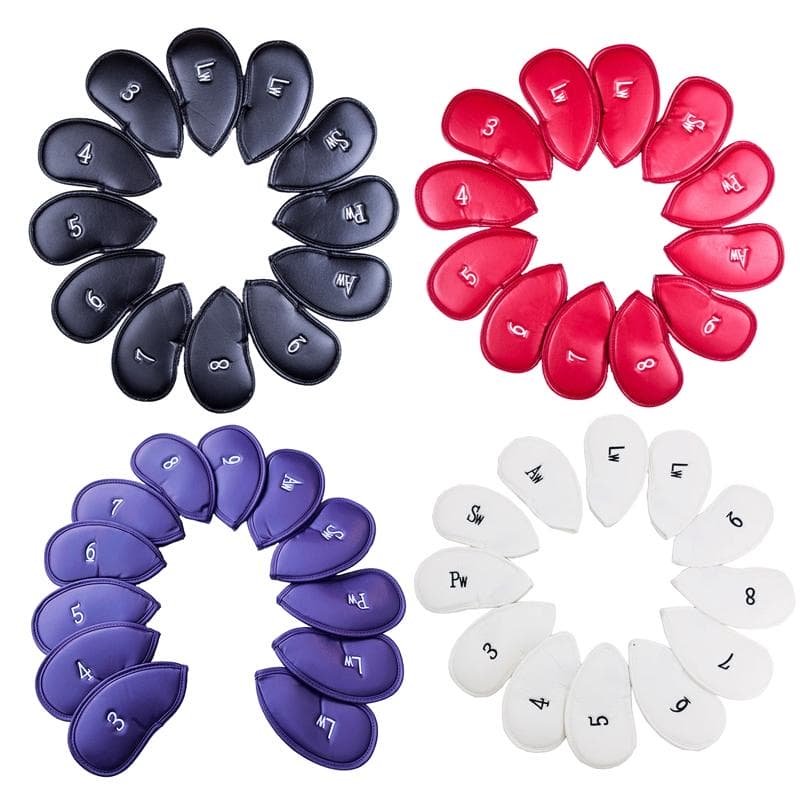 Versatile Golf Hat Cover with 12-in-1 Functionality - Black Litchi Texture 3 Versatile Golf Hat Cover with 12-in-1 Functionality - Black Litchi Texture - Image 3