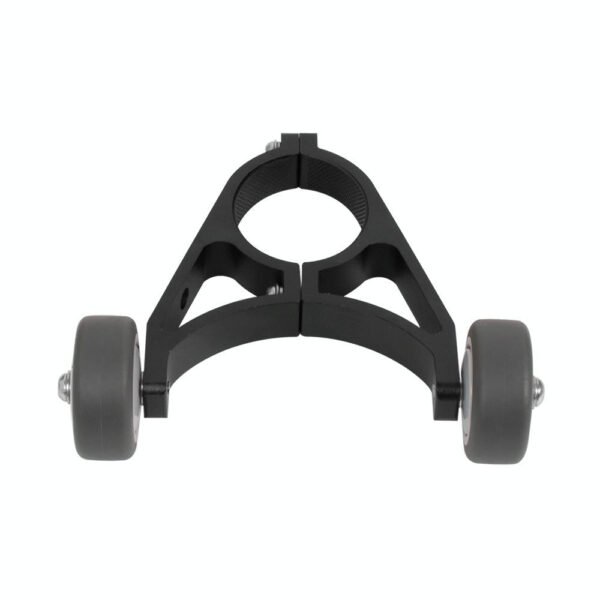Foldable Auxiliary Wheel Bracket for Electric Scooters - Compatible with Xiaomi Ninebot and More - Black | Fitness Equipment Store