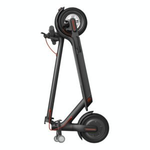 Foldable Auxiliary Wheel Bracket for Electric Scooters - Compatible with Xiaomi Ninebot and More - Black | Fitness Equipment Store