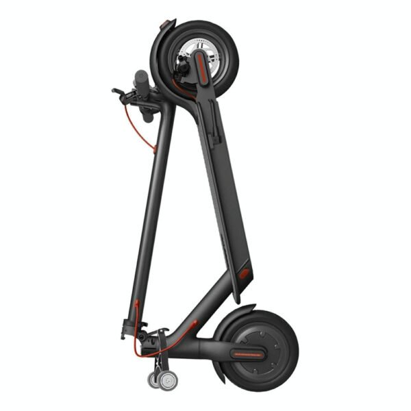 Foldable Auxiliary Wheel Bracket for Electric Scooters - Compatible with Xiaomi Ninebot and More - Black | Fitness Equipment Store