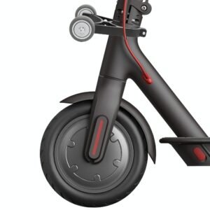 Foldable Auxiliary Wheel Bracket for Electric Scooters - Compatible with Xiaomi Ninebot and More - Black | Fitness Equipment Store