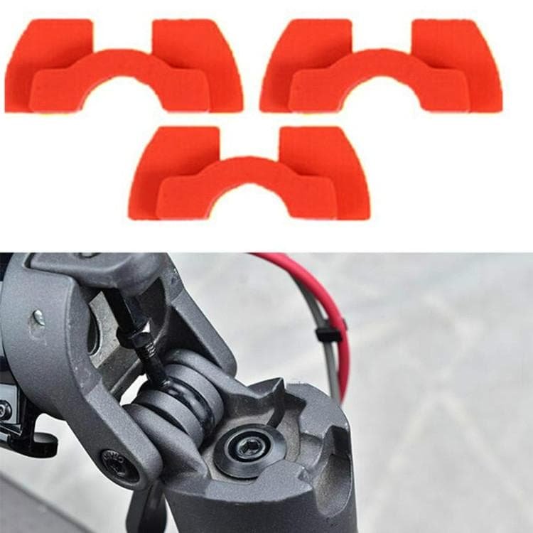 3-piece Shockproof Rubber Dampers for Xiaomi M365 Scooter - Black 8 3-piece Shockproof Rubber Dampers for Xiaomi M365 Scooter - Black - Image 8