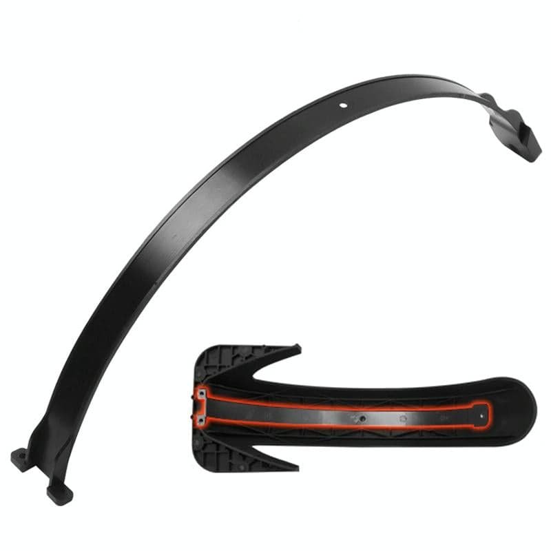 Black Fender Tail Light Cover for Ninebot Max G30 Electric Scooter 2 Black Fender Tail Light Cover for Ninebot Max G30 Electric Scooter - Image 2