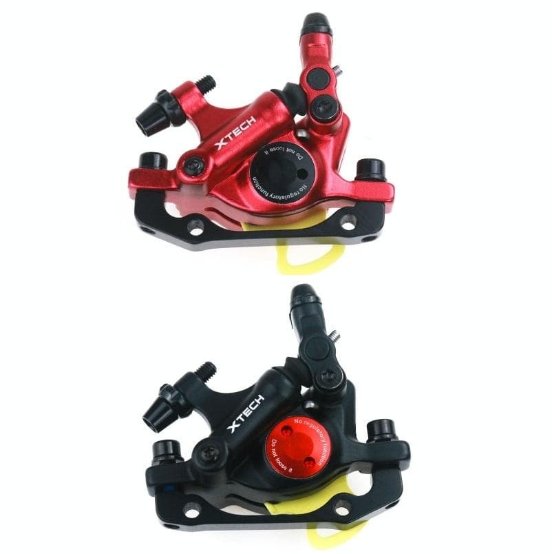 Upgraded 3-in-1 Scooter Brake & Seat Set for Xiaomi M365 Pro - Red Brake + Silver Adapter 4 Upgraded 3-in-1 Scooter Brake & Seat Set for Xiaomi M365 Pro - Red Brake + Silver Adapter - Image 4