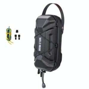 Electric Scooter Bag - Hard Shell Foldable Hanging Black