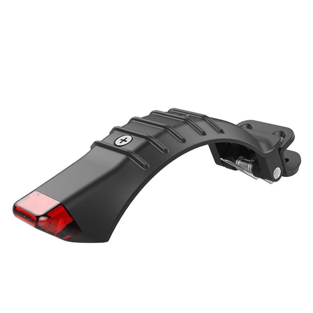 Carbon Fiber Rear Fender with Led Tail Light for Electric Scooters - 5 / 5.5 / 6.5 Inch 3 Carbon Fiber Rear Fender with Led Tail Light for Electric Scooters - 5 / 5.5 / 6.5 Inch - Image 3