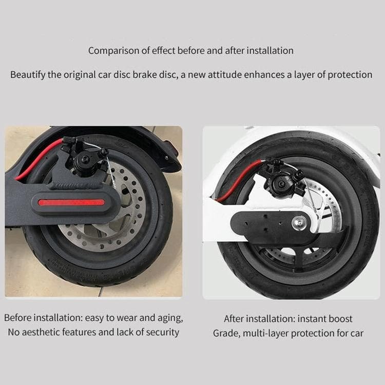 Xiaomi M365 / M365 Pro / 1s Scooter Disc Brake Protector - Black 5 Xiaomi M365 / M365 Pro / 1s Scooter Disc Brake Protector - Black - Image 5