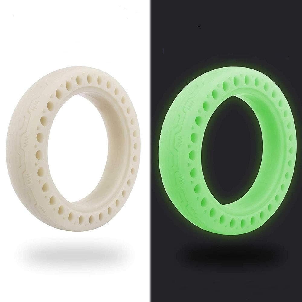8.5 Inch Shock-absorbing Honeycomb Solid Tire for Xiaomi Mijia M365 - Fluorescent Pattern - Fluorescent Green 2 8.5 Inch Shock-absorbing Honeycomb Solid Tire for Xiaomi Mijia M365 - Fluorescent Pattern - Fluorescent Green - Image 2