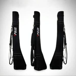 Lightweight Golf Shoulder Bag - Nylon Material - Black Pink | Fitness Equipment Store