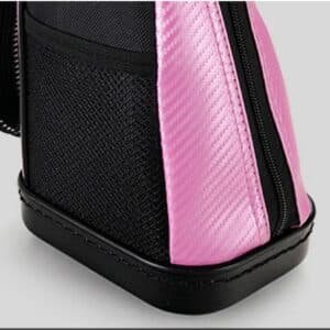 Lightweight Golf Shoulder Bag - Nylon Material - Black Pink | Fitness Equipment Store