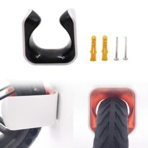 Wall Mount Holder for Xiaomi M365 Electric Scooter - Portable - Black