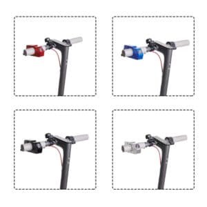 Secure your Xiaomi M365 Scooter with Handlebar Lock - Black | Fitness Equipment Store