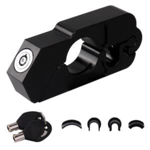 Secure your Xiaomi M365 Scooter with Handlebar Lock - Black | Fitness Equipment Store