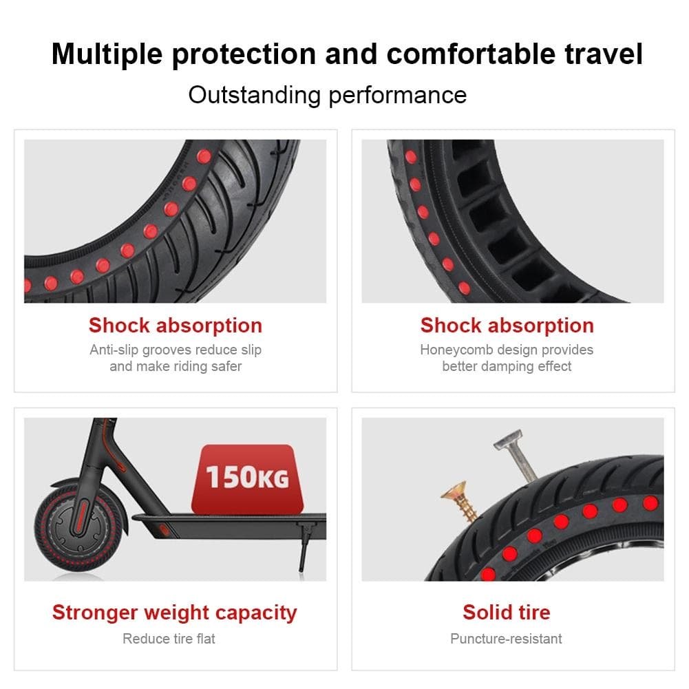 Blue 8.5 Honeycomb Tire for Xiaomi M365 / M365 Pro / 1s - Blue 7 Blue 8.5 Honeycomb Tire for Xiaomi M365 / M365 Pro / 1s - Blue - Image 7