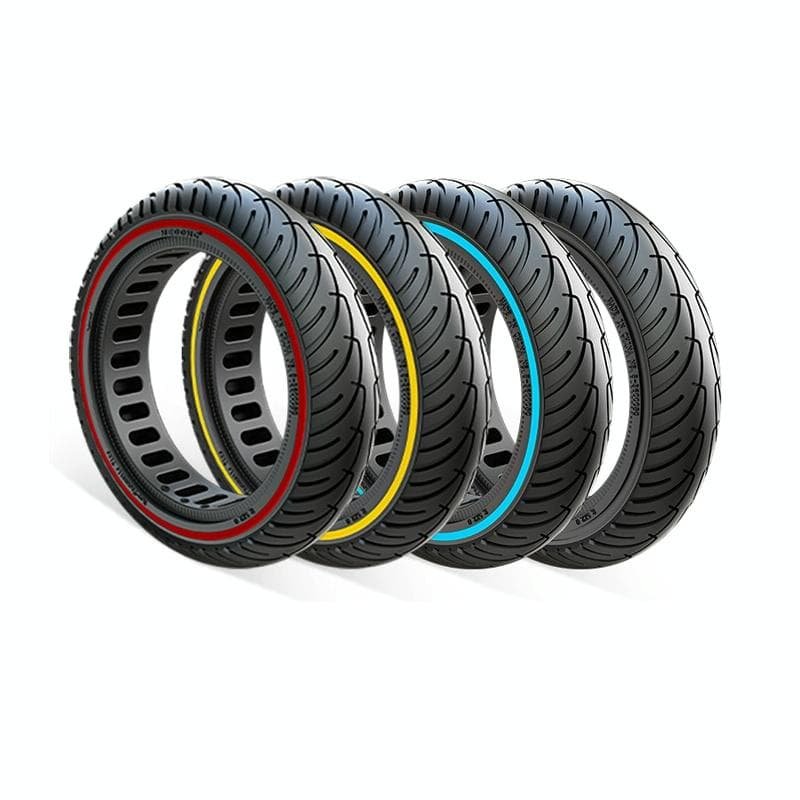 8.5 Inch Honeycomb Solid Tire for Xiaomi Electric Scooters - Blue 3 8.5 Inch Honeycomb Solid Tire for Xiaomi Electric Scooters - Blue - Image 3