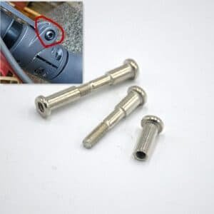 2-pack Inner Hex Lock Screws for Xiaomi Mijia M365 Electric Scooter - White | Fitness Equipment Store