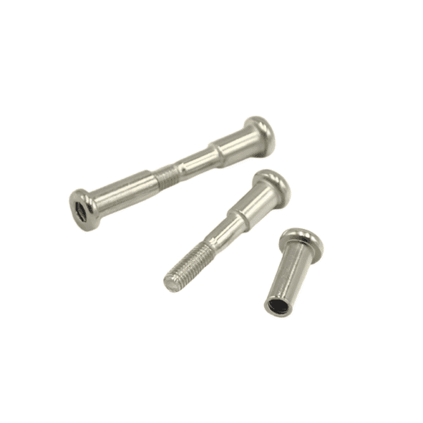 2-pack Inner Hex Lock Screws for Xiaomi Mijia M365 Electric Scooter - White | Fitness Equipment Store