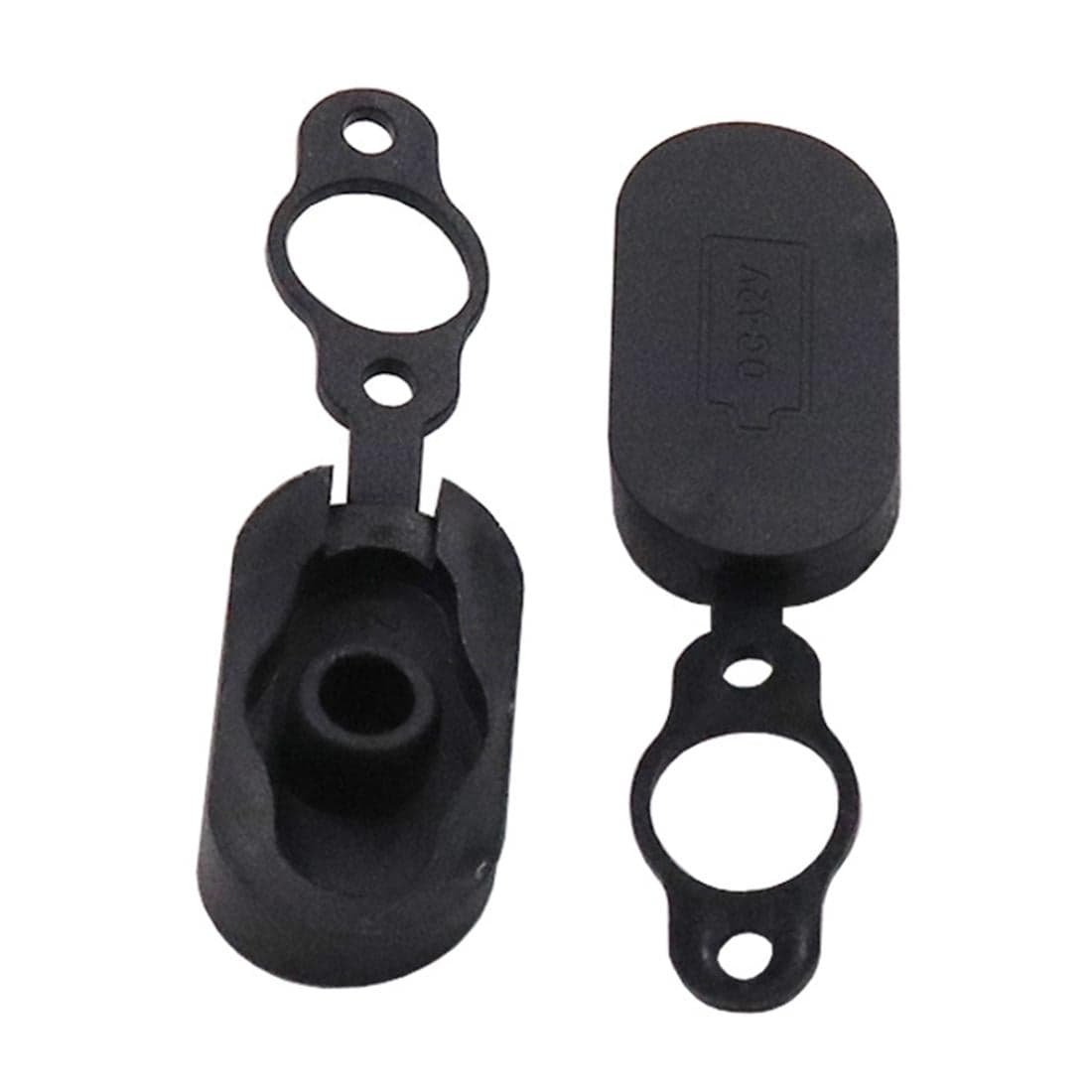 4-pack Silicone Charging Port Covers for Xiaomi Mijia M365 Electric Scooter - Black 8 4-pack Silicone Charging Port Covers for Xiaomi Mijia M365 Electric Scooter - Black - Image 8