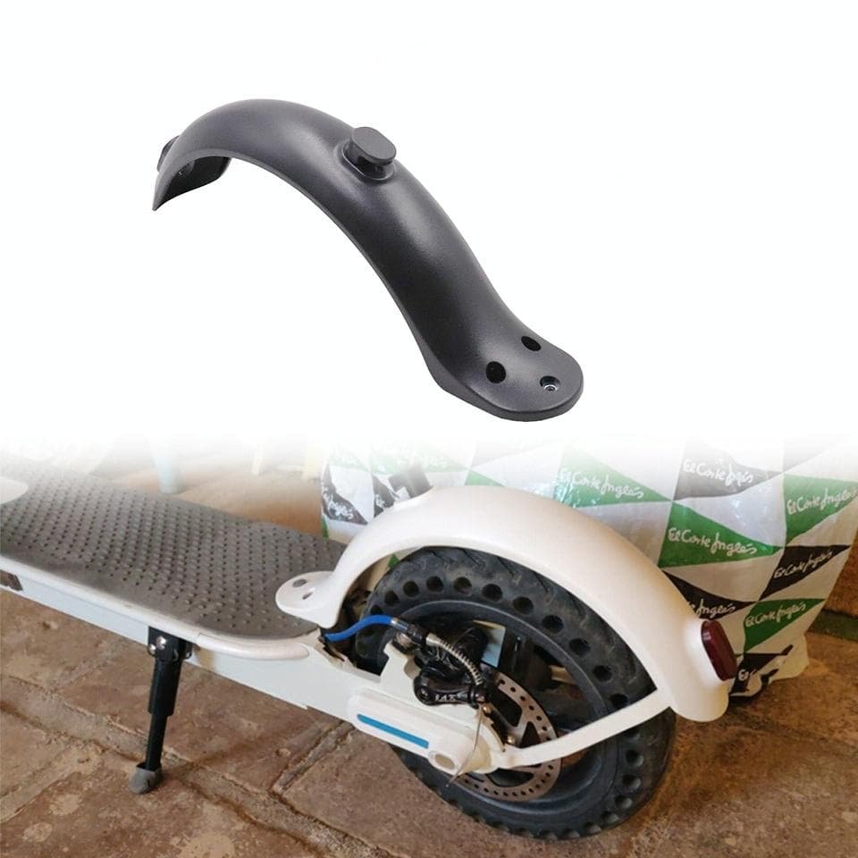 Rear Wheel Fender with Hook for Xiaomi Mijia M365 Electric Scooter - Black 1 Rear Wheel Fender with Hook for Xiaomi Mijia M365 Electric Scooter - Black