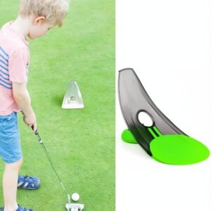 2-pack Indoor / Outdoor Golf Putting Trainer - Green | Fitness Equipment Store