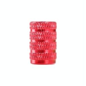 Aluminum Alloy Gas Mouth for Xiaomi M365 / Pro Electric Scooter - Dust-proof - Red