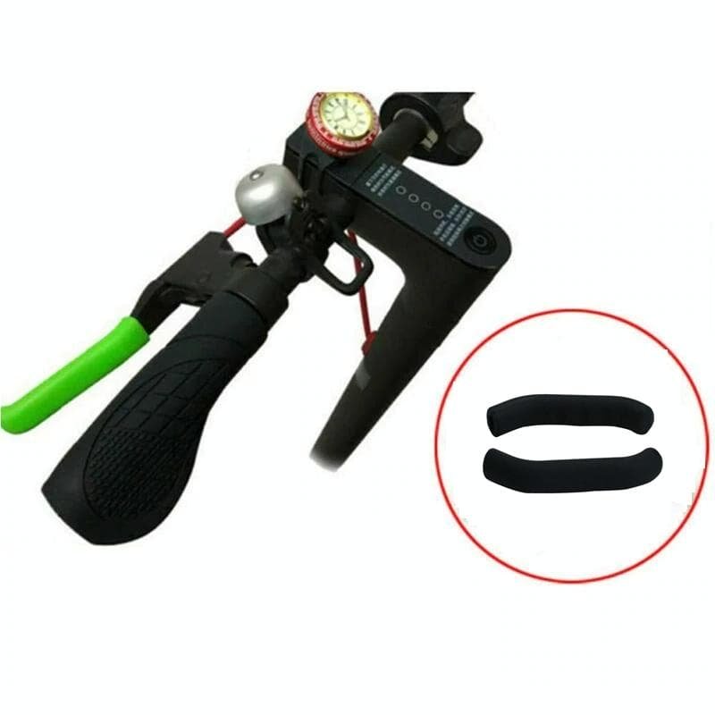 Non-slip Silicone Handbrake Covers for Xiaomi Mijia M365 Electric Scooter 2 Pcs - Black 8 Non-slip Silicone Handbrake Covers for Xiaomi Mijia M365 Electric Scooter 2 Pcs - Black - Image 8