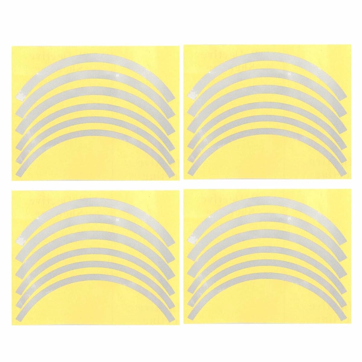 Blue Wheel Hub Sticker Set for Scooter / Bike / Electric Vehicle 2 Pcs - Blue 2 Blue Wheel Hub Sticker Set for Scooter / Bike / Electric Vehicle 2 Pcs - Blue - Image 2