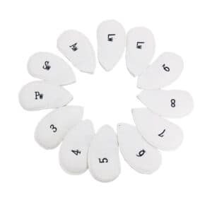 Versatile Golf Hat Cover with 12-in-1 Functionality - White Small Crossgrain