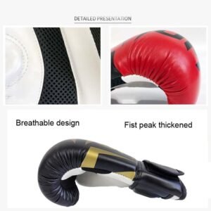 Professional Adult Boxing Training Gloves - 6Oz For Muay Thai Fighting - Pink | Fitness Equipment Store