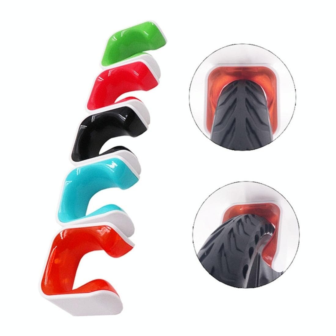 Wall Mount Holder for Xiaomi M365 Electric Scooter - Portable - Orange 16 Wall Mount Holder for Xiaomi M365 Electric Scooter - Portable - Orange - Image 16