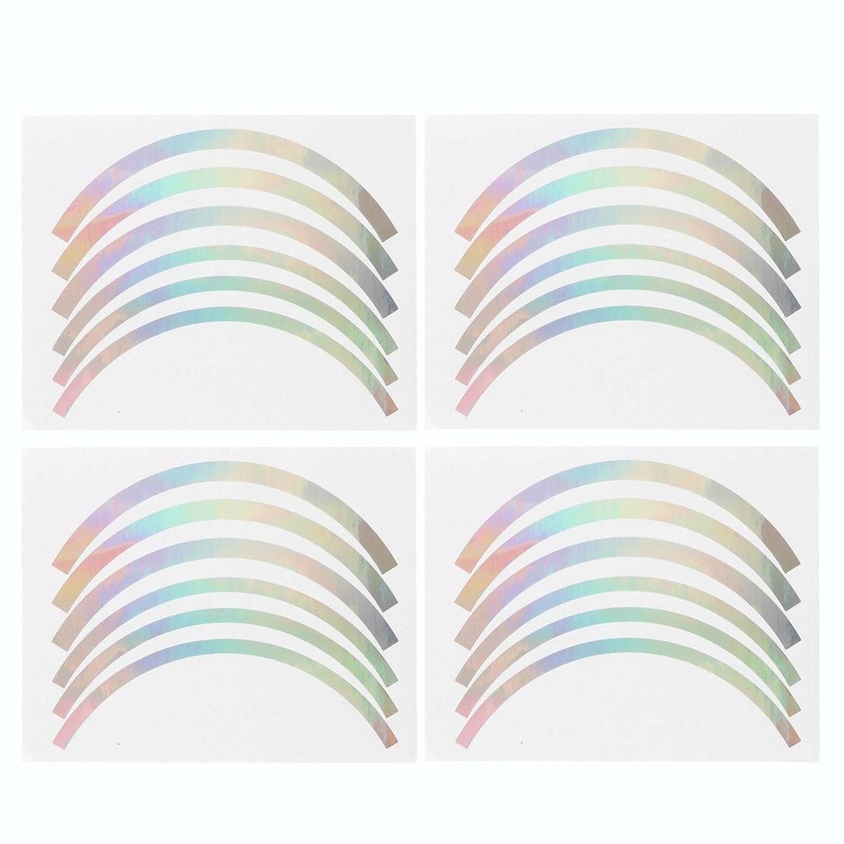 Blue Wheel Hub Sticker Set for Scooter / Bike / Electric Vehicle 2 Pcs - Green 11 Blue Wheel Hub Sticker Set for Scooter / Bike / Electric Vehicle 2 Pcs - Green - Image 11