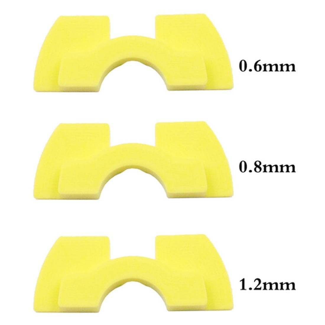 3-piece Shockproof Rubber Dampers for Xiaomi M365 Scooter - Yellow 13 3-piece Shockproof Rubber Dampers for Xiaomi M365 Scooter - Yellow - Image 13