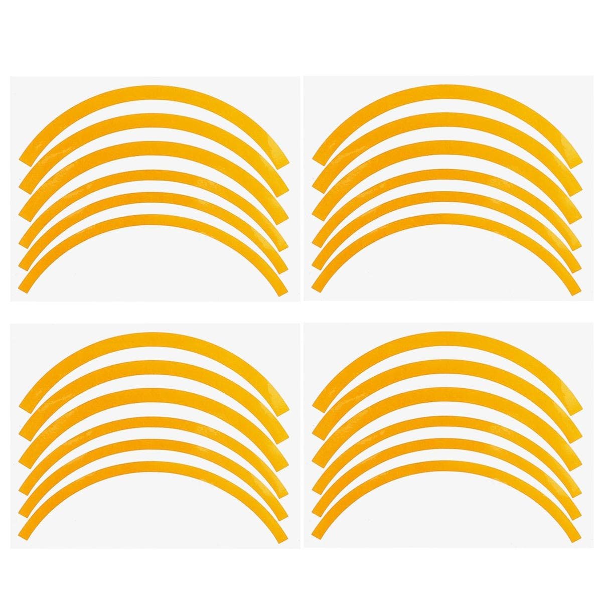 Blue Wheel Hub Sticker Set for Scooter / Bike / Electric Vehicle 2 Pcs - White 15 Blue Wheel Hub Sticker Set for Scooter / Bike / Electric Vehicle 2 Pcs - White - Image 15