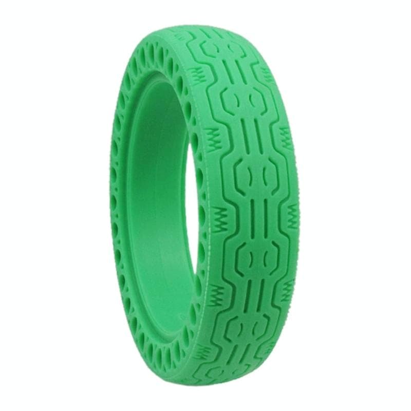 8.5 Electric Scooter Tire for Xiaomi Mijia M365 - Shock-absorbing Honeycomb Design - Green 1 8.5 Electric Scooter Tire for Xiaomi Mijia M365 - Shock-absorbing Honeycomb Design - Green