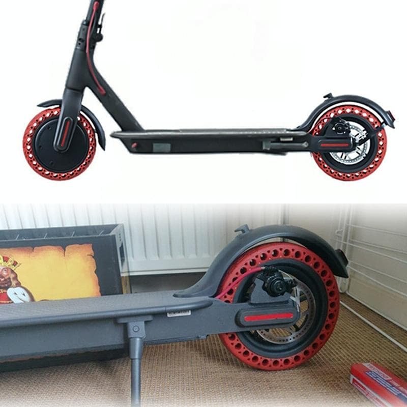 8.5 Electric Scooter Tire for Xiaomi Mijia M365 - Shock-absorbing Honeycomb Design - Green 13 8.5 Electric Scooter Tire for Xiaomi Mijia M365 - Shock-absorbing Honeycomb Design - Green - Image 13