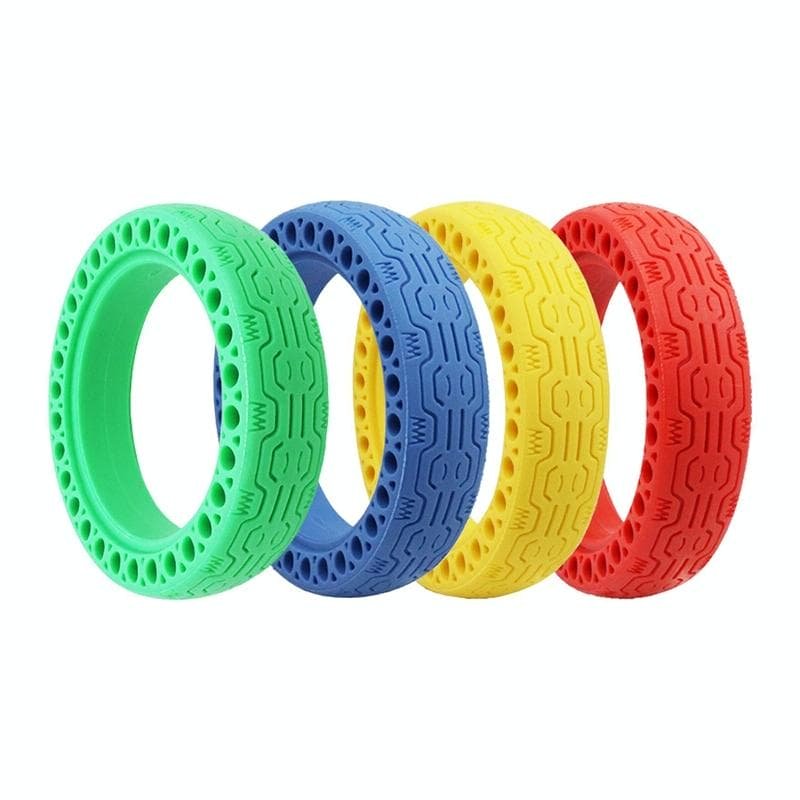 8.5 Electric Scooter Tire for Xiaomi Mijia M365 - Shock-absorbing Honeycomb Design - Green 16 8.5 Electric Scooter Tire for Xiaomi Mijia M365 - Shock-absorbing Honeycomb Design - Green - Image 16
