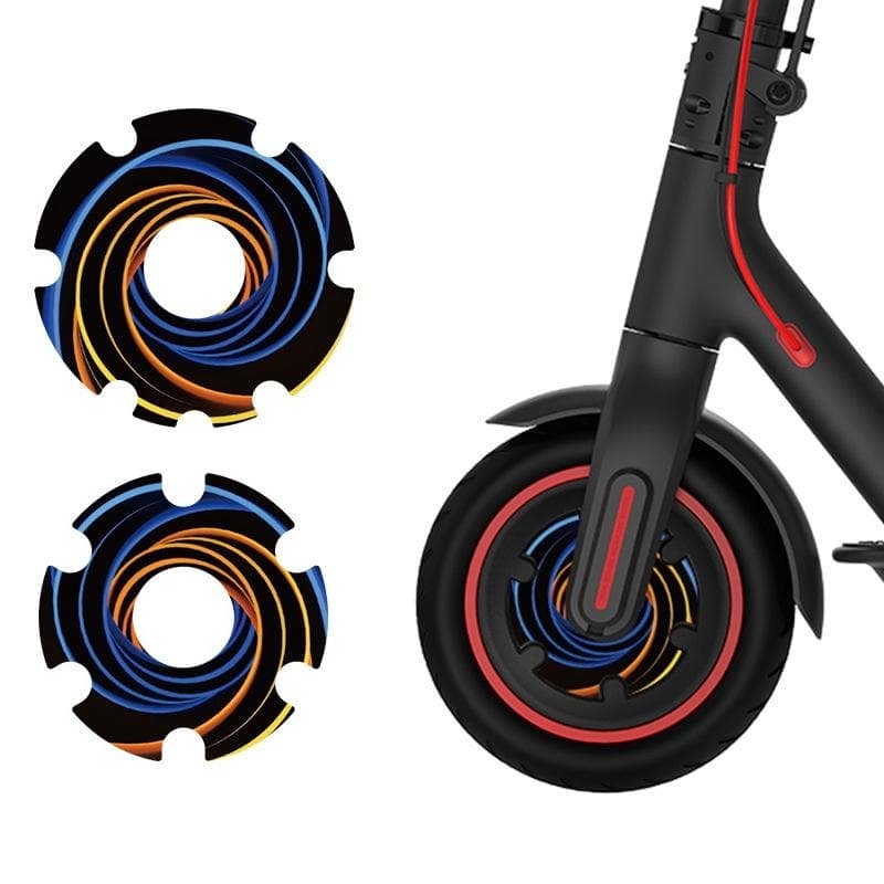 Waterproof Sticker for Xiaomi M365 Scooter Motor - 1 Pair - Colorful 11 14 Waterproof Sticker for Xiaomi M365 Scooter Motor - 1 Pair - Colorful 11 - Image 14