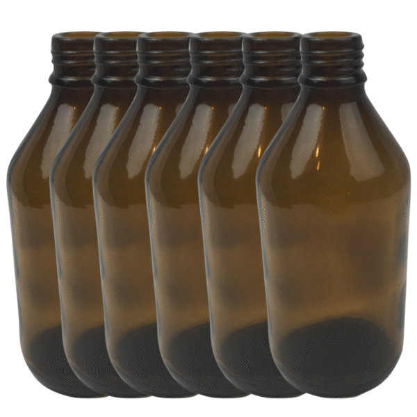 12x 600ml Brown Glass Bottle Plinking Shooting Target Practice without Lids/Caps | Fitness Equipment Store