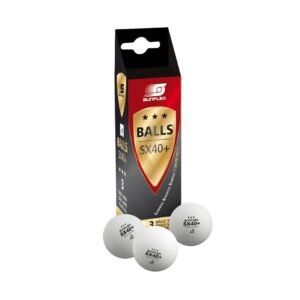 1 Pack of 3 Sunflex Table Tennis Balls Ping Pong Racket Racquet Game | Fitness Equipment Store